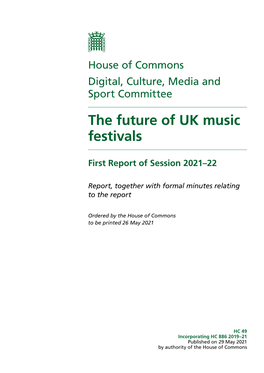 The Future of UK Music Festivals