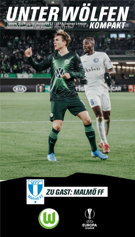 UNTER WÖLFEN UNTER 3 Saison 2019/2020 | Ausgabe 17 | UEFA Europa League Europa UEFA | 17 Ausgabe | 2019/2020 Saison