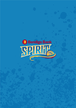 2018/19 Chemist Warehouse Wnbl Championship Media Guide | Bendigo Spirit 20 Player Roster