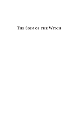 The Sign of the Witch Waldron 00 Auto1.Qxd 3/12/08 11:50 AM Page Ii