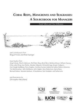 Coral Reefs, Mangroves and Seagrasses: a Sourcebook for Managers