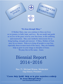 Biennial Report 2014-2016