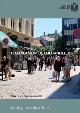 Forslag November 2019 TEMAPLAN OM DETAILHANDEL