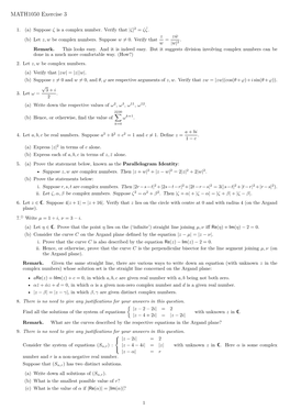 MATH1050 Exercise 3