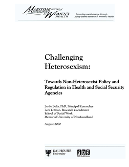 Challenging Heterosexism