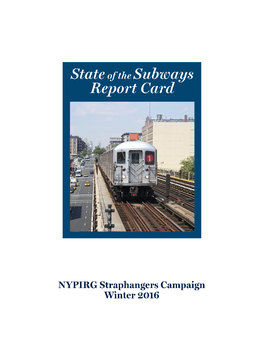 State of the Subways Report Card 2016