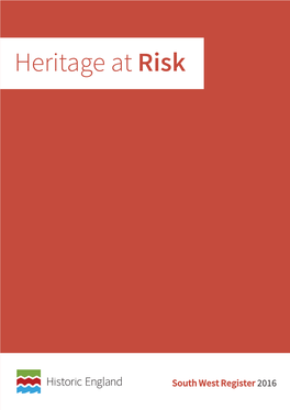 Heritage at Risk Register 2016, South West