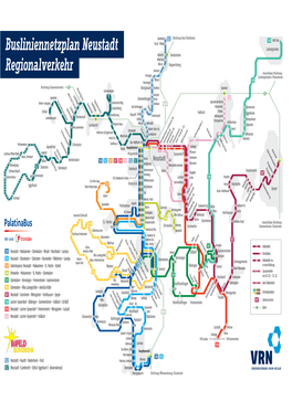 Busliniennetzplan Neustadt Ludwigshafen Bahnhof Deidesheim Hohe Burg Winzer Ruppertsberg Regionalverkehr Bahnhof Anschlüsse Richtung Herzogstr