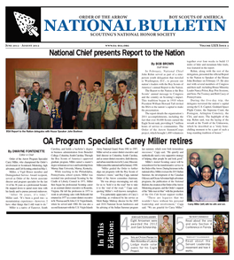 National Bulletin Scouting’S National Honor Society