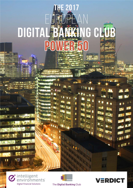 European DIGITAL BANKING CLUB Power 50