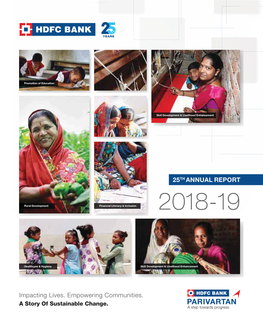 HDFC Bank 25Th Annual Report