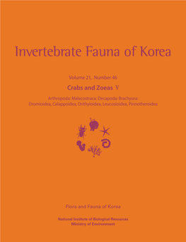 Invertebrate Fauna of Korea