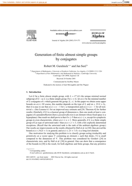 Generation of Finite Almost Simple Groups by Conjugates