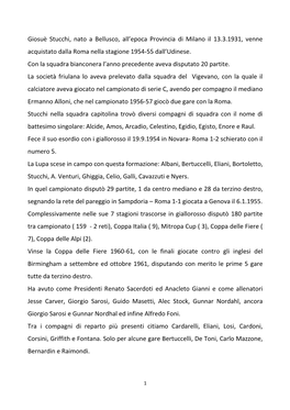 Giosuè Stucchi, Nato a Bellusco, All'epoca Provincia Di Milano Il 13.3