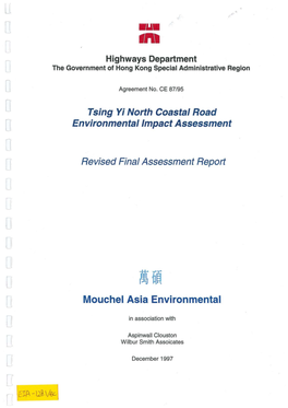 Final Report Syjiwpklccii:90545Ireportifinaucontent (I) [ L Tsing Yi North Coastal Road Mouchel Asia Limited