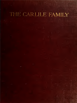 History of the Carlile Family : Paisley Branch