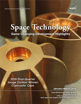 Space Technology Game Changing Development Highlights January