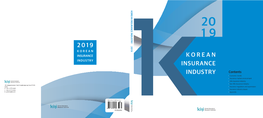 K O R E a N Insurance Industry 2019