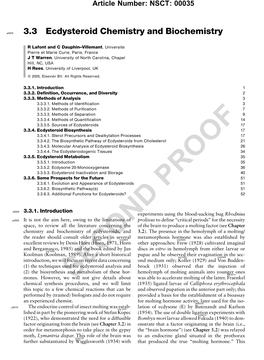 SECOND Proofbib0855 Ecdysone 22-Stearate Gryllus Bimaculatus Hoffmann Et Al