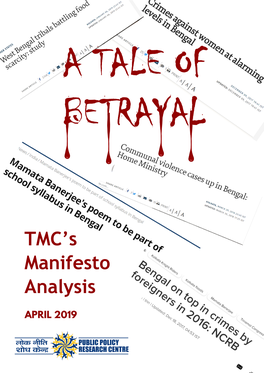 TMC's Manifesto Analysis