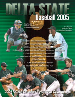 DSU Baseball Guide 2005.Pdf