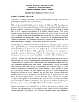 Benemérita Universidad Autónoma De Puebla Programa De Estudios Universitarios Seminario Pensamiento Marxista Y Sociedad