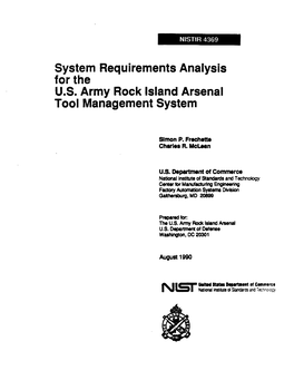 System Requirements Analysis Tool Management System