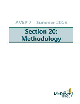 Section 20: Methodology