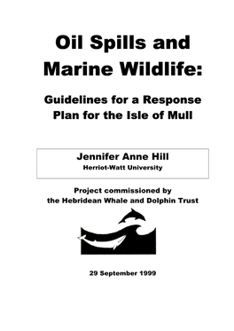 Guidelines for a Wildlife Response Plan