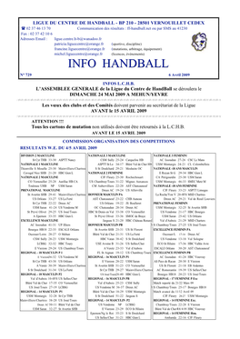 Info Handball