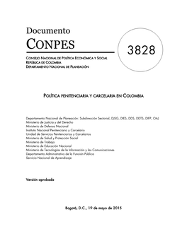 Documento CONPES 3828
