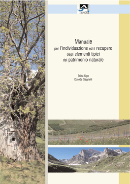 Manuale Per L'individuazione Ed Il Recupero Degli Elementi Tipici Del Patrimonio Naturale