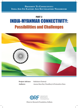 India-Myanmar Connectivity: Possibilities and Challenges