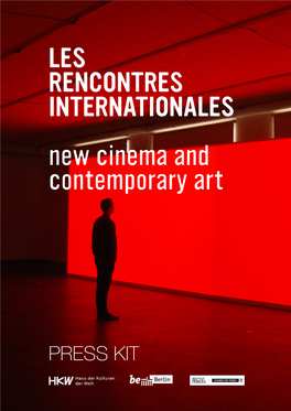Les Rencontres Internationales New Cinema and Contemporary Art