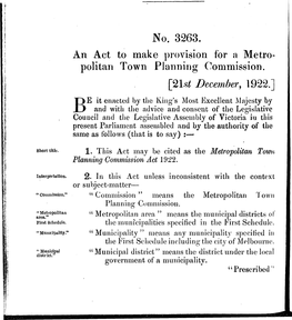 Politan Town Planning Commission