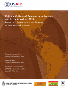 The Political Culture of Democracy in Jamaica and in the Americas, 2014