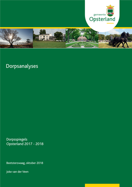 Dorpsanalyse Basis 2017-2018.Indd