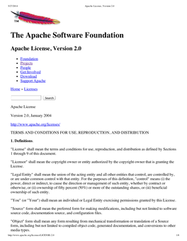 Apache 2.0 License