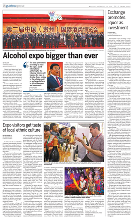 Alcohol Expo Bigger Than Ever Liquor Can Be Traded Through Fi Nancing Like Stock Shares and Funds