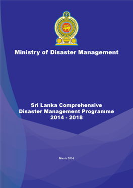 Sri Lanka Comprehensive Disaster Management Programme (SLCDMP)