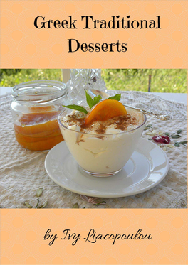 Greek Desserts Table of Contents