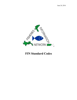 FIN Standard Codes Manual