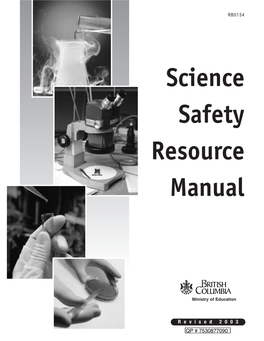 Science Safety Resource Manual