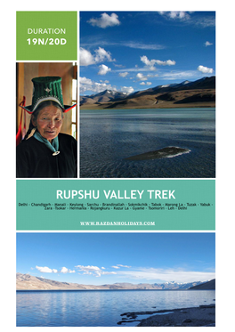 Rupshu Valley Trek