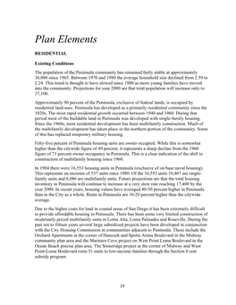 Plan Elements