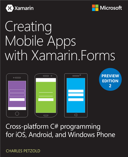 Creating Mobile Apps with Xamarin.Forms Preview Edition 2