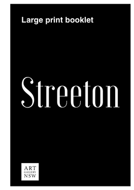 Streeton Exhibition Text