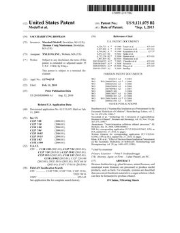 (12) United States Patent (10) Patent No.: US 9,121,075 B2 Medoff Et Al