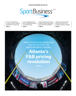 Atlanta's F&B Pricing Revolution