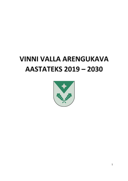 Vinni Valla Arengukava Aastateks 2019 – 2030